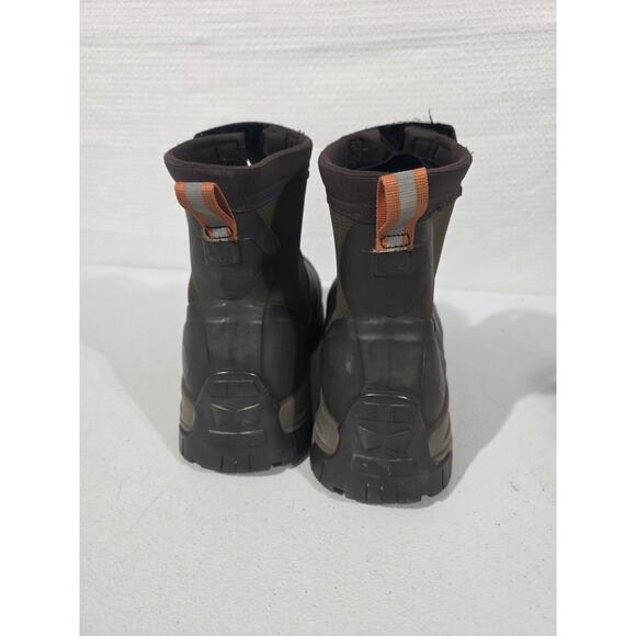 Muck Boot Company Mens Size 13 Waterproof Ankle Work Boots Brown Zip Outdoor main image 9